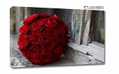 czerwone róże bukiet 100x70cm