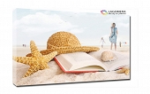 plaża książka kapelusz 70x50cm