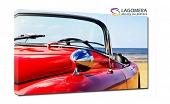 czerwone cabrio 150x100cm