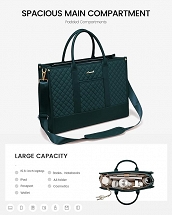 LOVEVOOK Torba na Laptopa Damska, Wodoodporna