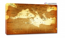 mapa świata 120x90cm