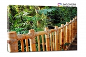 palmy bambusowy most 70x50cm