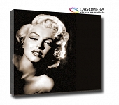 Merilyn Monroe sepia 50x30cm